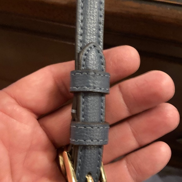 💙NWT Kate Spade New York Phoebe Refined Grain Bluestone  Small Handbag - Picture 13 of 16